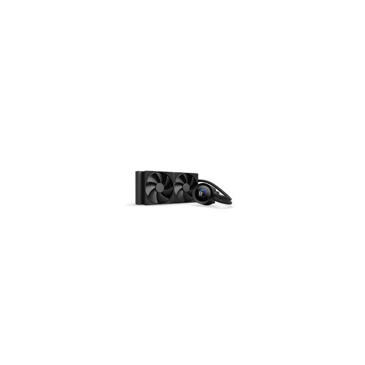 Водно охлаждане за процесор NZXT Kraken Plus 240 LCD Display - Black - RL-KN240-B2
