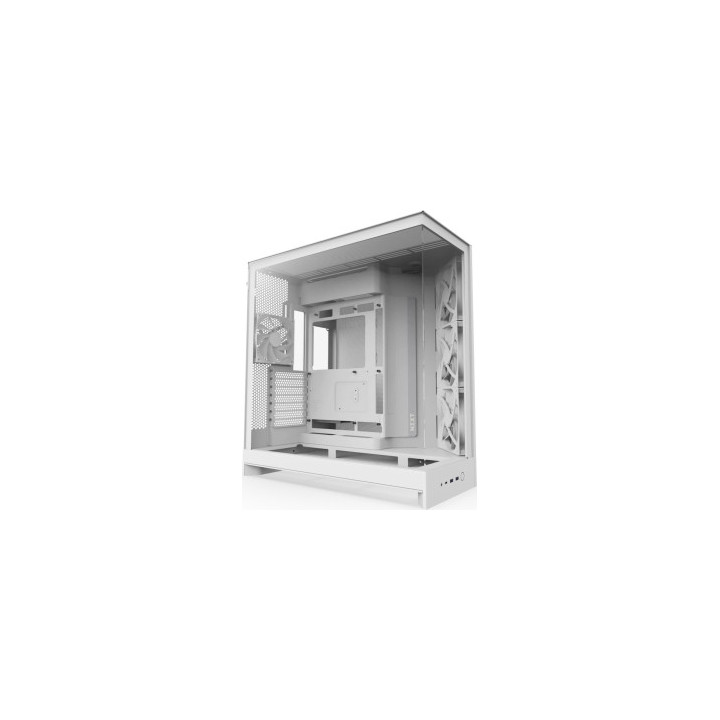 Кутия за компютър NZXT H9 Flow Dual-Chamber - White - CM-H92FW-01