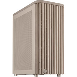 Кутия за компютър Asus ProArt PA401 Wood Edition Beige - Mesh Panel - 90DC00M7-B39000