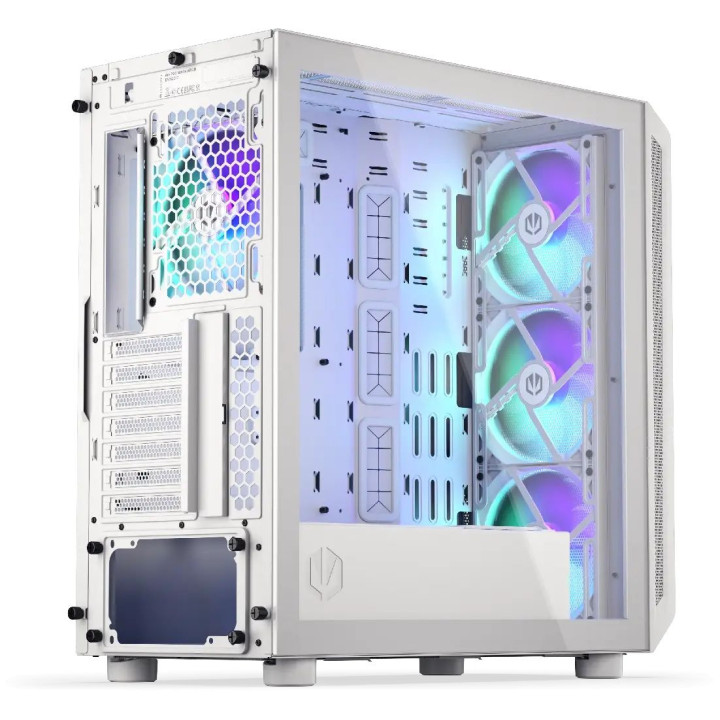 Кутия за компютър ENDORFY ARX 700 ARGB White - Middle Tower - EY2A017