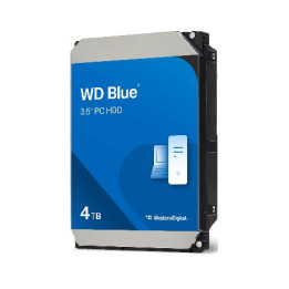 Твърд диск Western Digital Blue 4TB, 5400rpm 256MB, SATA3 - WD40EZZX