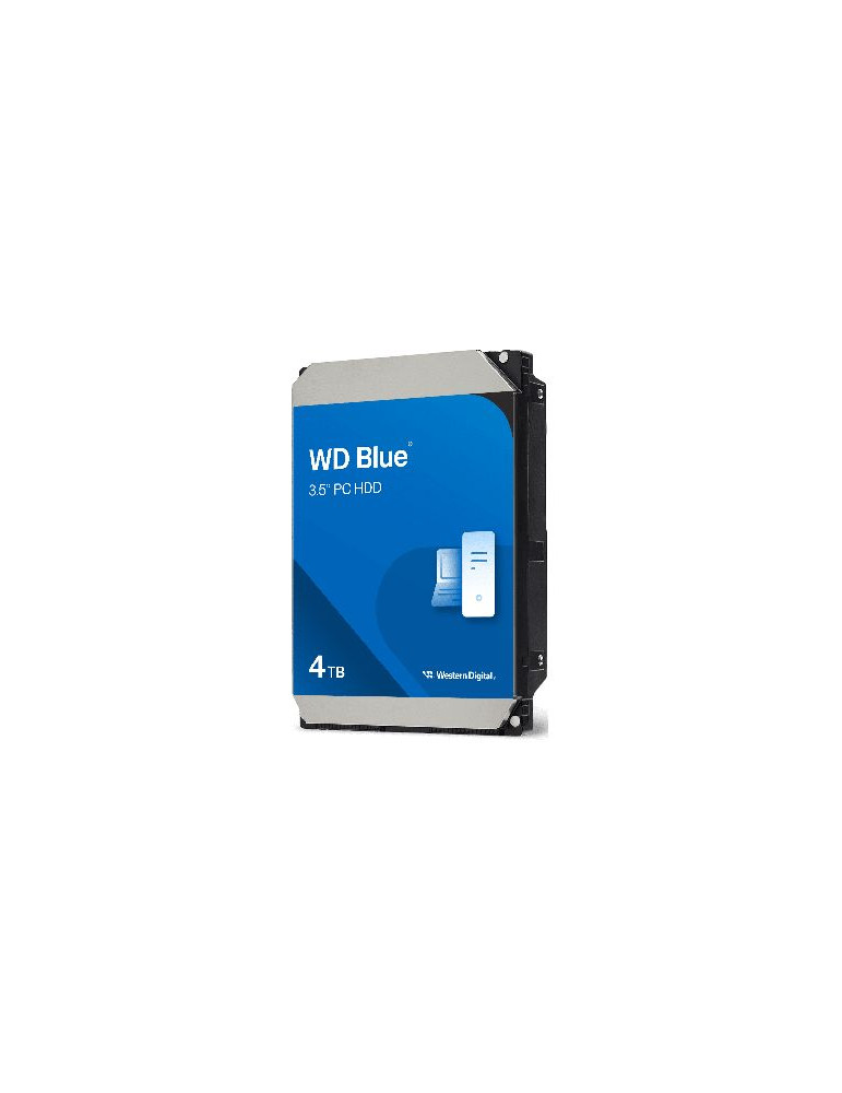 Твърд диск Western Digital Blue 4TB, 5400rpm 256MB, SATA3 - WD40EZZX