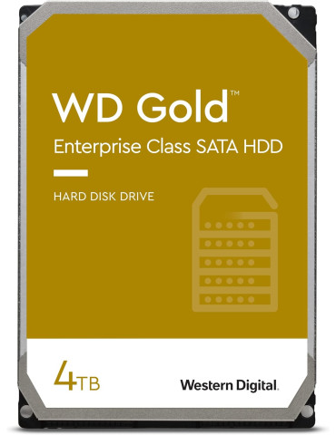 Твърд диск 4000GB SATA Western Digital 256MB, GOLD Enterprice, HA750, WD4004FRYZ