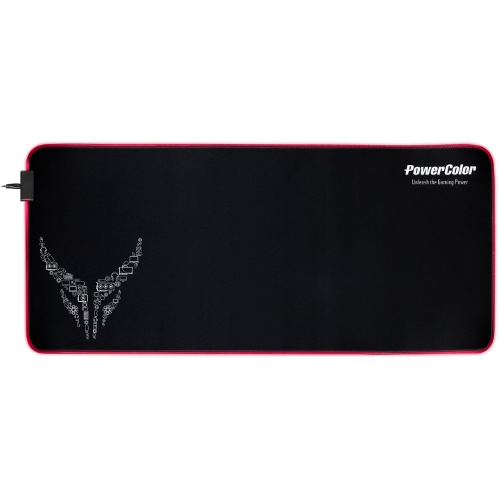 Геймърски пад PowerColor Red Devil RGB - XL - 695-G000000574