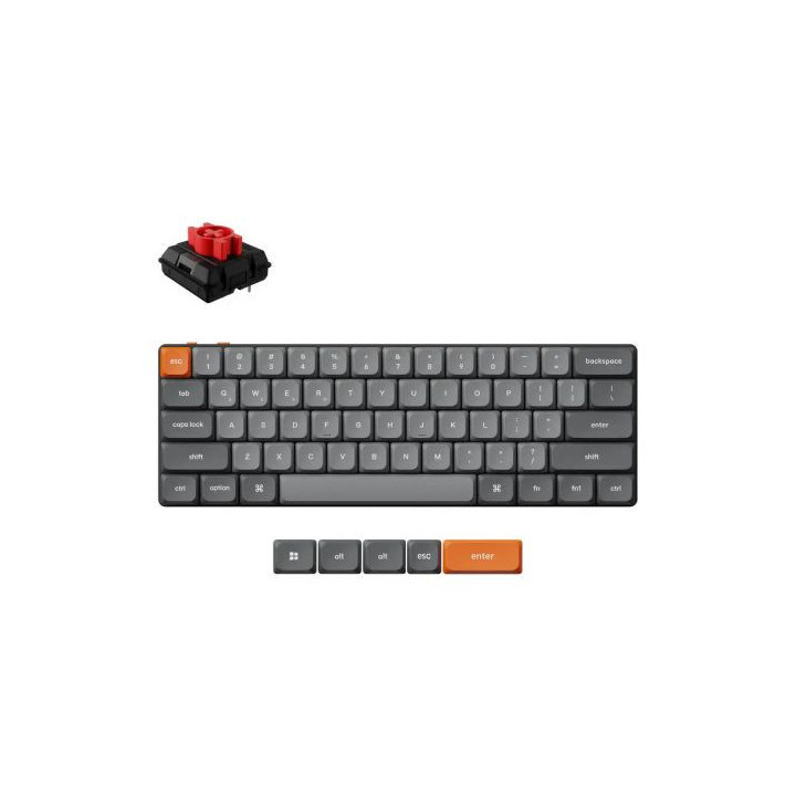 Геймърскa механична клавиатура Dark Project 87 Fuji V2 RGB TKL - G3MS Sapphire Switches, ABS - DPKB_FUJI_87_ANSI