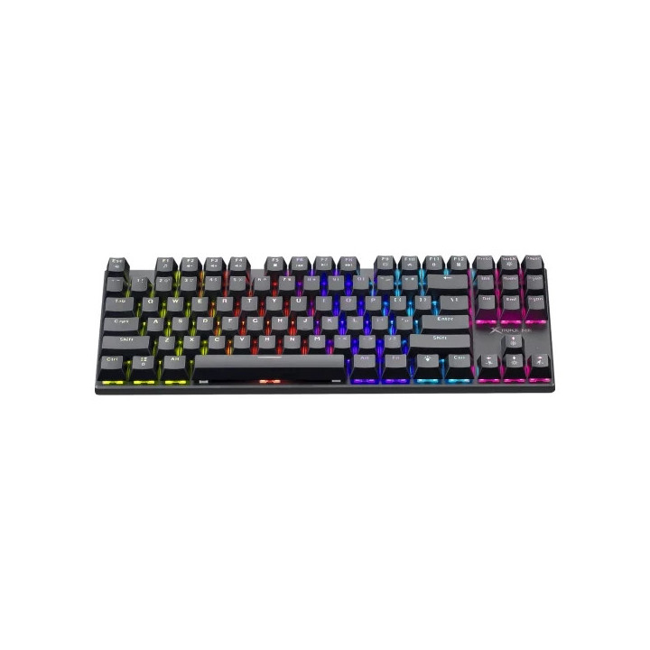 Геймърска механична клавиатура Xtrike ME GK-989, 87 keys TKL, RED switches (English US) - XTRM-GK-989