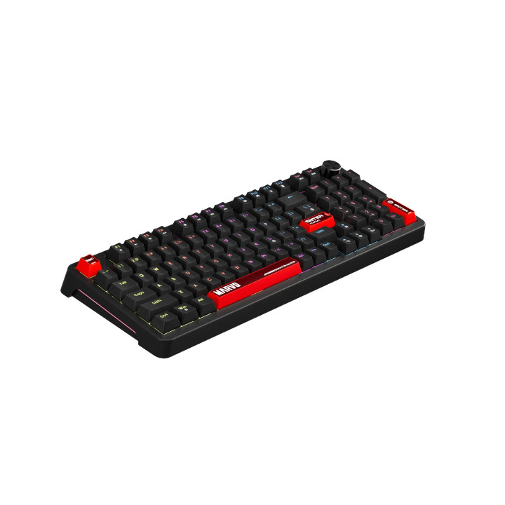 Геймърска механична клавиатура Marvo Arma 98 KG937, 1K, TNT Peach Switches [Linear], (English US) - MARVO-KG937