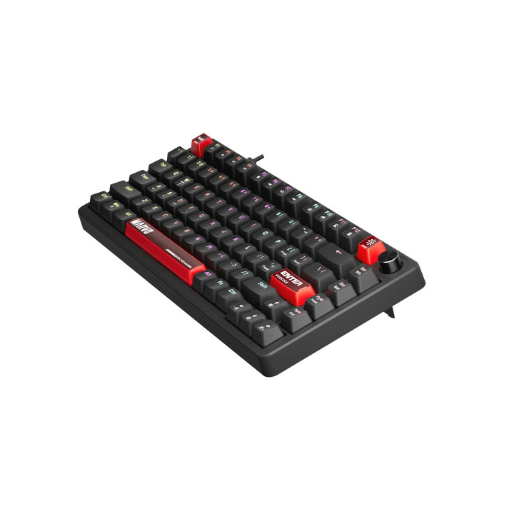 Геймърска механична клавиатура Marvo Arma 82 KG936, 1K, TNT Peach Switches [Linear], (English US) - MARVO-KG936