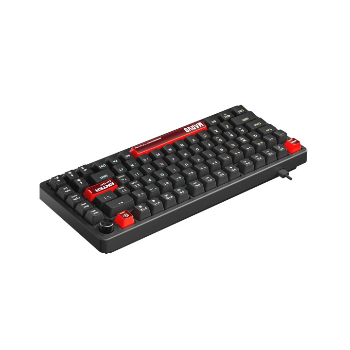 Геймърска механична клавиатура Marvo Arma 82 KG936, 1K, TNT Peach Switches [Linear], (English US) - MARVO-KG936