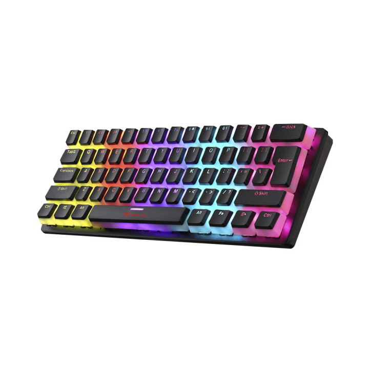 Геймърска механична клавиатура Xtrike ME GK-985P 61 keys TKL, RED switches (English) - XTRM-GK-985P-EN-RED