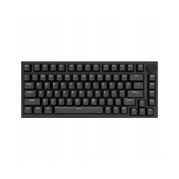 Геймърска механична клавиатура Ajazz AK820 - Red Switches [Linear] (English US), Black, White Backlight - AJ-AK820-RS-BK