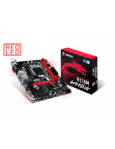 Дънна платка MSI H110M GAMING LGA1151