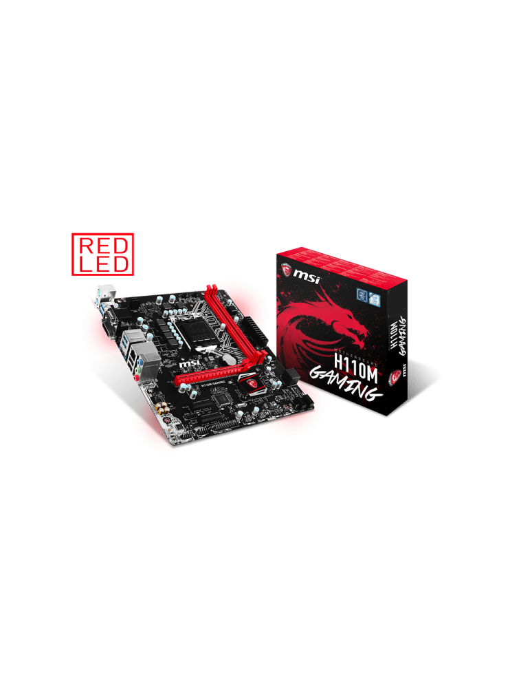 Дънна платка MSI H110M GAMING LGA1151