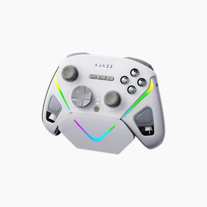 Геймпад Ajazz Gamepad Set GP100 - Wireless, Bluetooth, 1000Hz - White - AJ-GP100-WH
