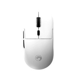 Безжична геймърска мишка Marvo Niro 50 G912W White - Bluetooth 5.3, 2.4G, 12000dpi - MARVO-G912W-WT