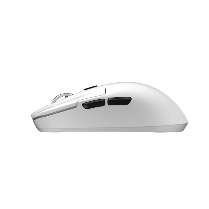 Безжична геймърска мишка Marvo Niro 50 G912W White - Bluetooth 5.3, 2.4G, 12000dpi - MARVO-G912W-WT