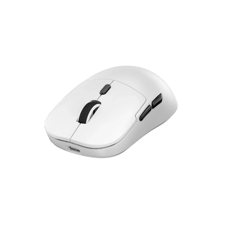 Безжична геймърска мишка Marvo Niro 50 G912W White - Bluetooth 5.3, 2.4G, 12000dpi - MARVO-G912W-WT