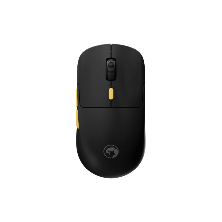 Безжична геймърска мишка Marvo Niro 50 G912W Black - Bluetooth 5.3, 2.4G, 12000dpi - MARVO-G912W-BK