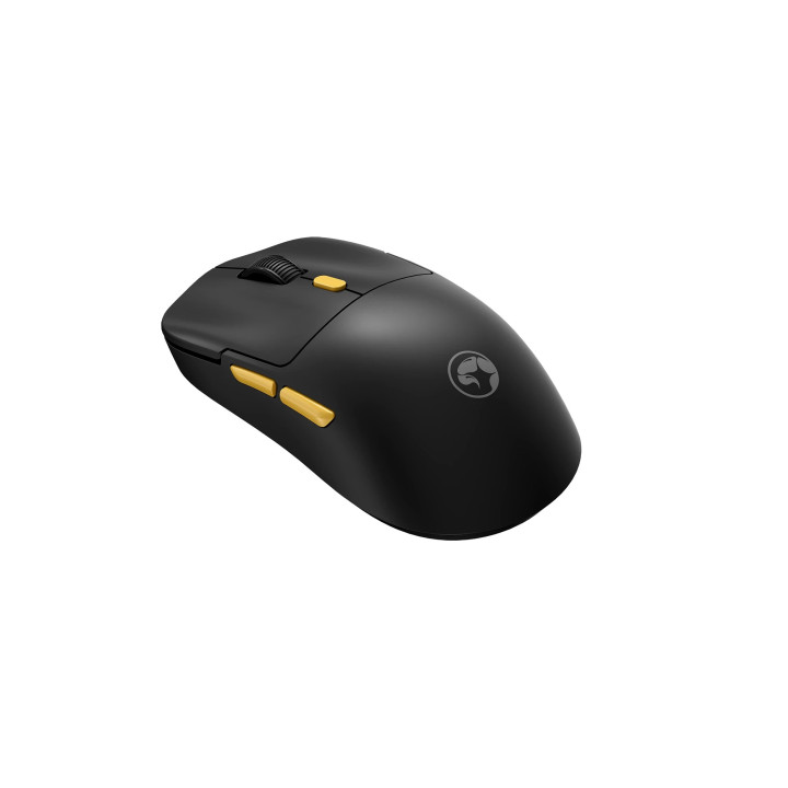 Безжична геймърска мишка Marvo Niro 50 G912W Black - Bluetooth 5.3, 2.4G, 12000dpi - MARVO-G912W-BK