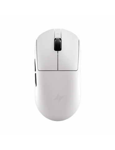 Професионална безжична геймърска мишка ATK A9 Plus Tri-mode Nearlink - 1K, White - ATK-A9-PLUS-WH
