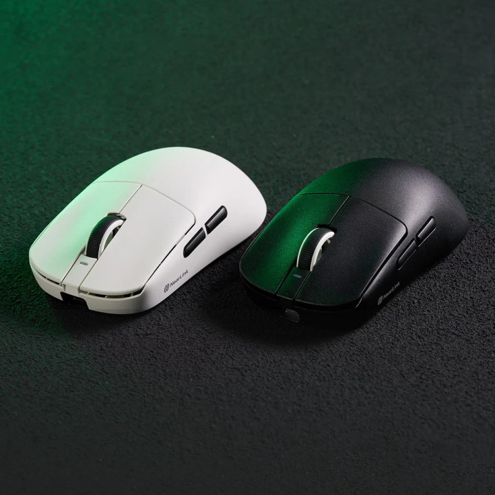 Професионална безжична геймърска мишка VXE R1 Nearlink 1K - Huano switches, White - VXE-R1-NEARLINK-WH