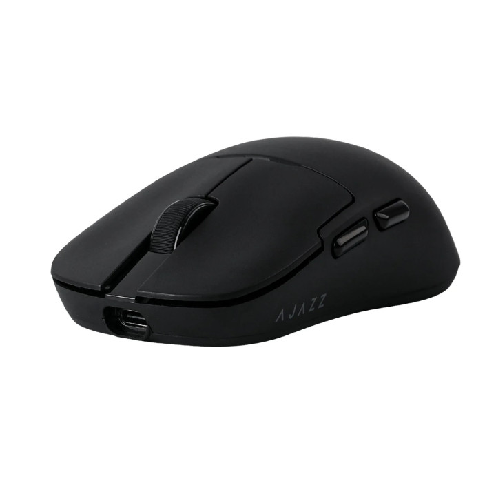 Професионална безжична геймърска мишка Ajazz AJ159P MC, 1K, Magnetic Charging Dock, Black - AJ159P-BK
