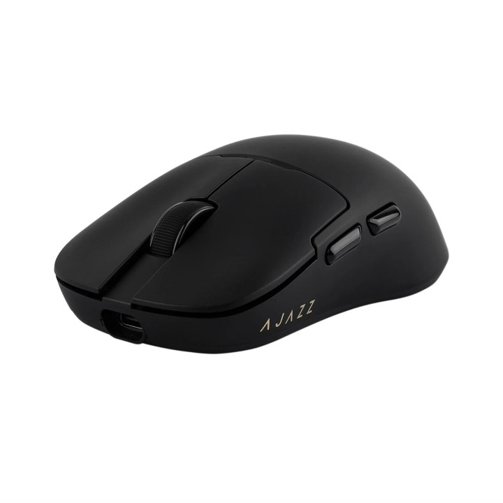 Професионална безжична геймърска мишка Ajazz AJ159 APEX, 8K, Magnetic Charging Dock, Black - AJ159-APEX-BK