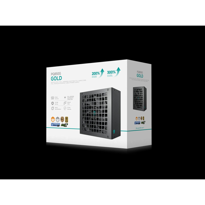 Модулно захранване DeepCool PQ850G PSU ATX 3.1 850W Gold - R-PQ850G-FD1B-JGEU-V1