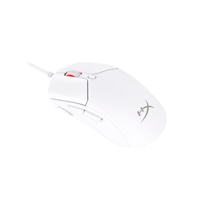 Геймърска мишка HyperX Pulsefire Haste 2, RGB, Бял - 6N0A8AA