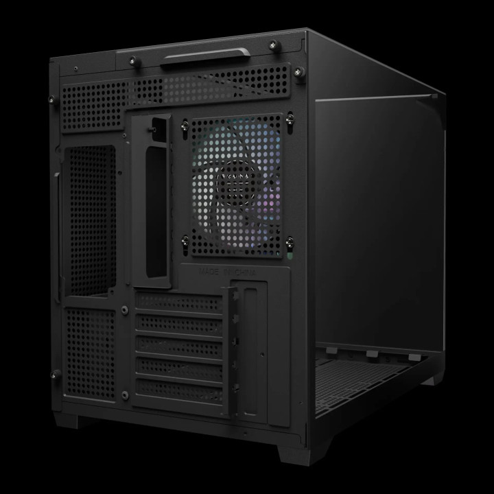 Кутия за компютър Gamdias ATLAS M3M, A-RGB, USB-C, mATX - GAMDIAS-ATLAS-M3M-BK