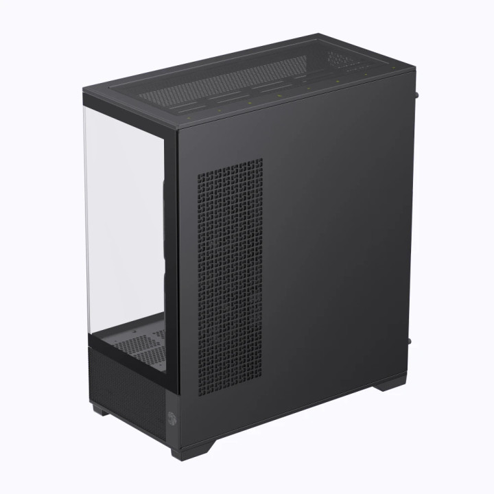 Кутия за компютър Gamemax Vista 2 AB, 3бр ARGB 120mm вентилатори, EATX - GM-VISTA-2-AB