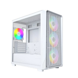 Кутия за компютър Montech X5M (W), 4 x 120 mm A-RGB, USB-C, mATX - MONTECH-X5M-W