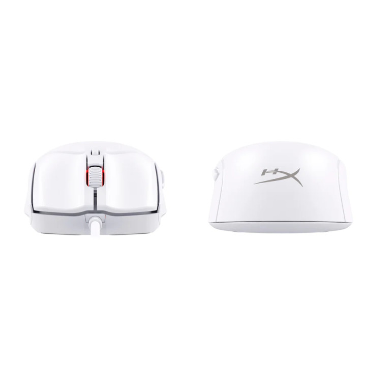 Геймърска мишка HyperX Pulsefire Haste 2, RGB, Бял - 6N0A8AA