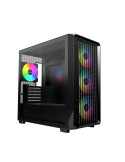 Кутия за компютър Montech X5M (B), 4 x 120 mm A-RGB, USB-C, mATX - MONTECH-X5M-B