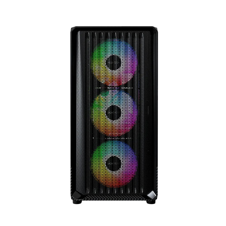 Кутия за компютър Montech X5M (B), 4 x 120 mm A-RGB, USB-C, mATX - MONTECH-X5M-B