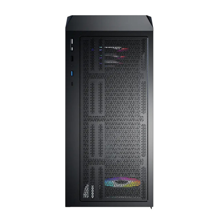 Кутия за компютър Montech X5 (B), 4бр A-RGB вентилатори, USB-C, ATX - MONTECH-X5-B