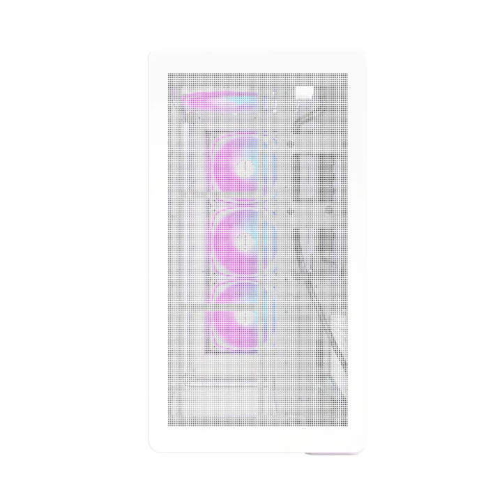 Кутия за компютър Montech KING 15 PRO (W), 4бр ARGB 120mm вентилатори, USB-C, mATX - MONTECH-KING-15-PRO-W