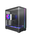 Кутия за компютър Montech KING 45 PRO (B), 4бр ARGB 120mm вентилатори, USB-C. ATX - MONTECH-KING-45-PRO-B