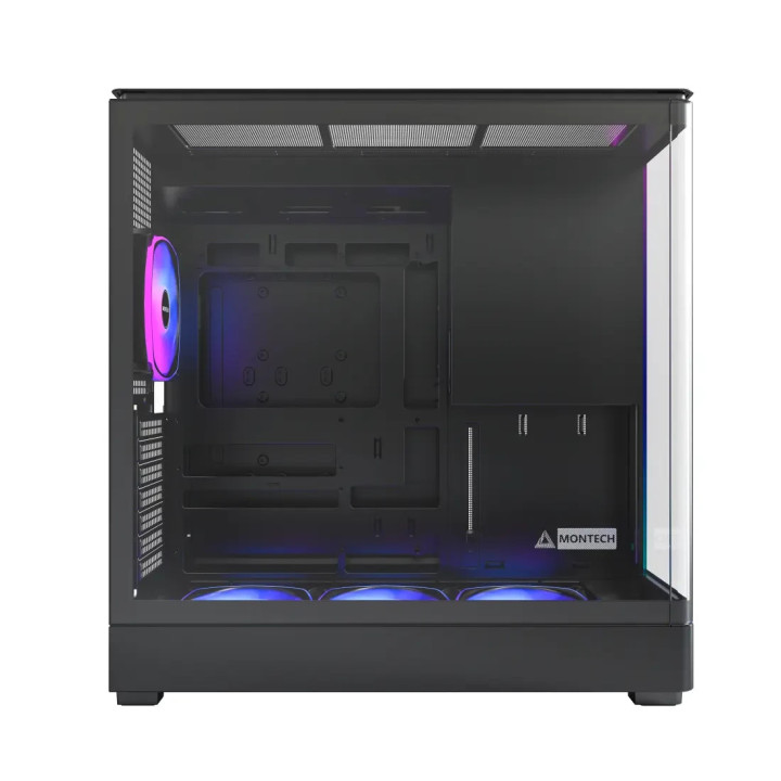 Кутия за компютър Montech KING 45 PRO (B), 4бр ARGB 120mm вентилатори, USB-C. ATX - MONTECH-KING-45-PRO-B