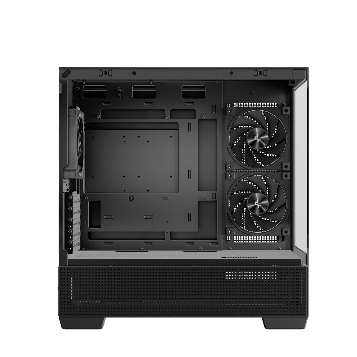 Кутия за компютър DeepCool CG380 3F, 3бр ARGB вентилатори, USB-C, ATX - R-CG380-BKAGM3-G