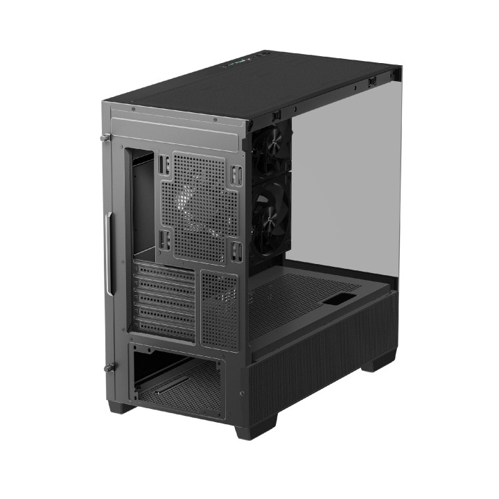 Кутия за компютър DeepCool CG380 3F, 3бр ARGB вентилатори, USB-C, ATX - R-CG380-BKAGM3-G
