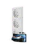Водно охлаждане за процесор Thermalright Rainbow Vision 360 Turbo ARGB White - 6.67 inch Curve OLED Display - RAINBOW-VISION-360-T-ARGB-WH
