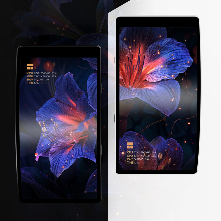 Водно охлаждане за процесор Thermalright Rainbow Vision 360 Turbo ARGB White - 6.67 inch Curve OLED Display - RAINBOW-VISION-360-T-ARGB-WH