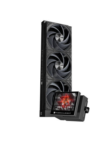 Водно охлаждане за процесор Thermalright Stream Vision 360 Black - 3.5 inch Full Color LCD Display - STREAM-VISION-360-BK