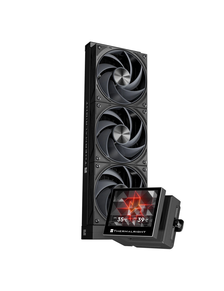 Водно охлаждане за процесор Thermalright Stream Vision 360 Black - 3.5 inch Full Color LCD Display - STREAM-VISION-360-BK