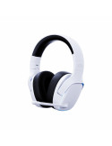 Bluetooth геймърски слушалки ATK M1 Mercury White - Bluetooth 5.3, 2.4G, ENC, Virtual 7.1 Surround - M1-MERCURY-WH