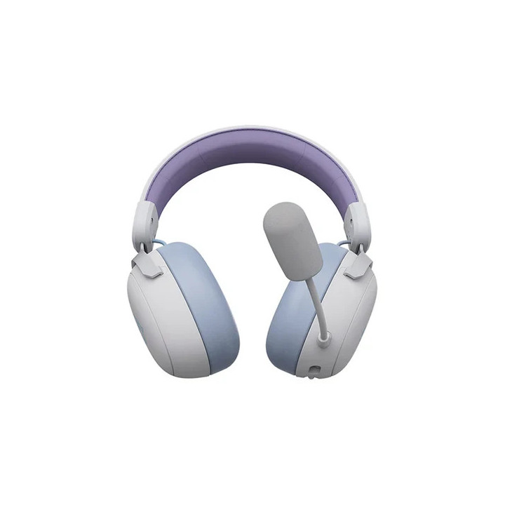 Bluetooth геймърски слушалки Ajazz AHM08 MAX Purple, White, Blue - Bluetooth, 2.4G - AJ-AHM08MAX-PWB