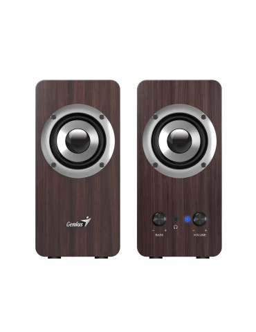 Тонколони Genius SP-HF400 - 10W RMS, Dark Brown - GENIUS-SP-HF400-DARK