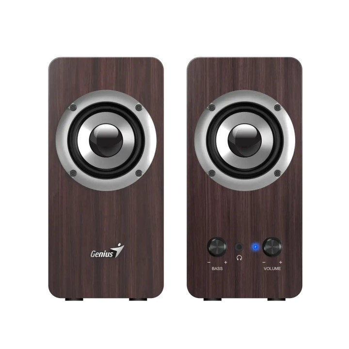 Тонколони Genius SP-HF400 - 10W RMS, Dark Brown - GENIUS-SP-HF400-DARK