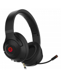 Bluetooth Геймърски слушалки с микрофон Lorgar Noah 501, BT 5.3 JL7006, battery 1000mAh, Black - LRG-GHS501